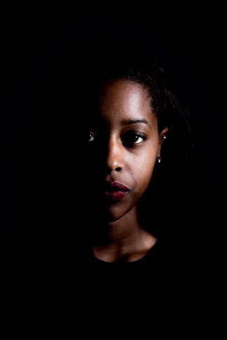 (HU student Aria Hill was selected to participate in Oscar Images' "The Evolution" project. She was described as "The Servant," after she founded a non-profit organization called 'Service Spree' that provides services for those in need in the Hampton Roads area. //Photo by Oscar Images) 